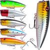 Japanese Style Big Splash Surface Floating Noise Wave Crawling Lure - Bionic Plastic Fishing Tackle.