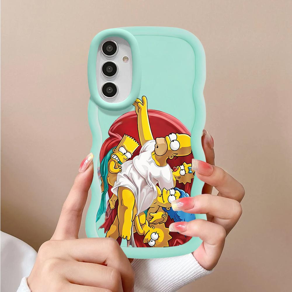 The S-simpsons Cute Case for Samsung Galaxy A11 A12 A13 A14 A15 A16 A21s A36 A26 A34 A33 A35 Soft Phone Cover