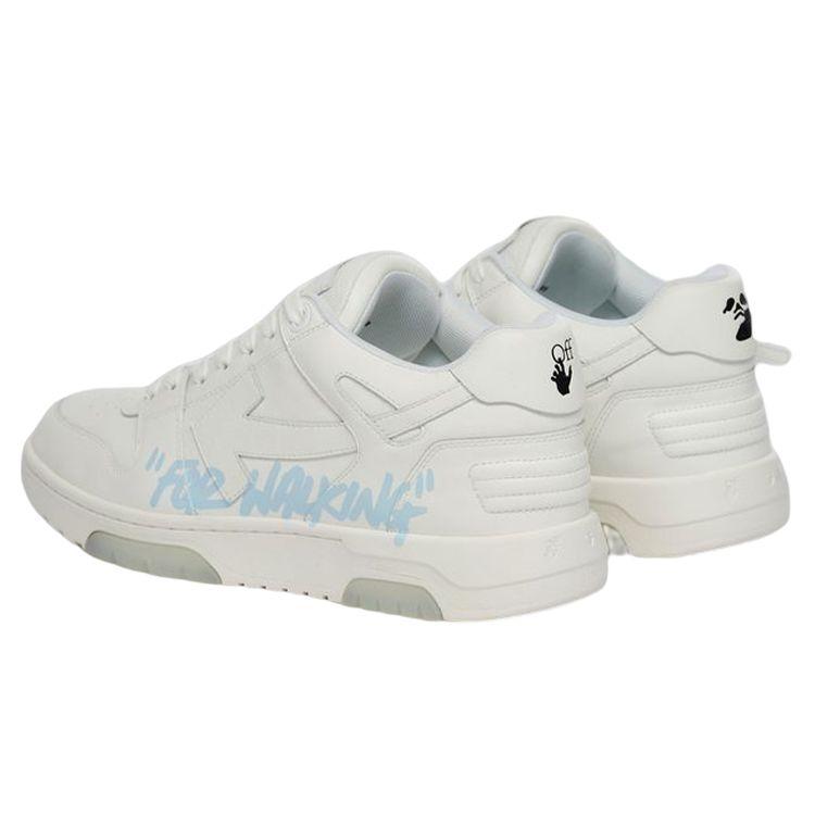 Off-White Вне офиса для прогулок - Белые Светло-голубые Мужские Кроссовки OMIA189F21LEA003-0140