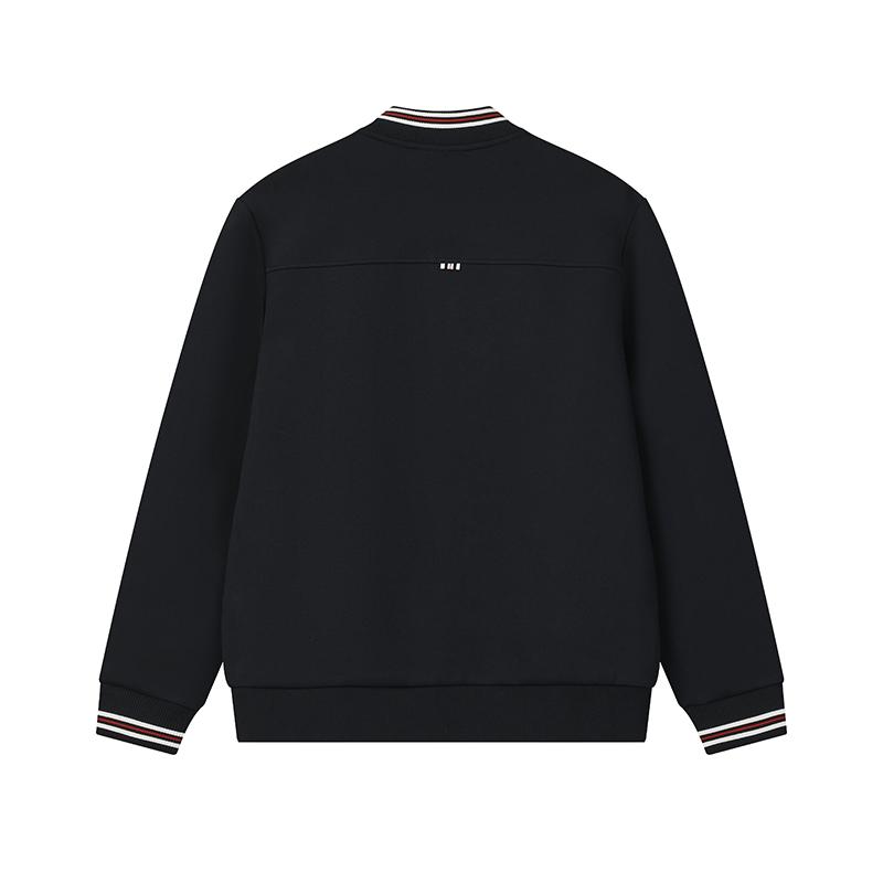 Fila Heritage Fashion Versatile Classic Design Simple Comfortable Soft Casual Sports Jacket Men Jacket Legendary-Blue F11M618505FNV