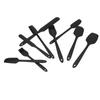 9Pcs Mini Spatula Set Flexible Hand Held Jam Cake Cream Cooking Brush for Kitchen Restaurants