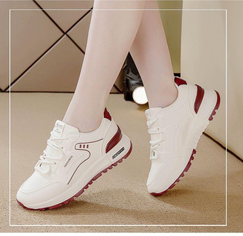 Forrest Gump sneakers women's 2025 new summer fashion versatile lightweight soft-soled white shoes student platform dad shoes