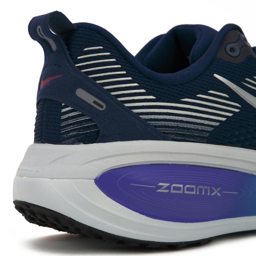Nike Vomero 18 Blue Void Metallic Silver Herren-Sneaker Blau-Blitz Helles-Karmesinrot HM6803-401
