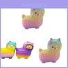 Brinquedo de Alpaca Cartoon para Alívio de Estresse com Material PU Macio para Relaxamento e Presente
