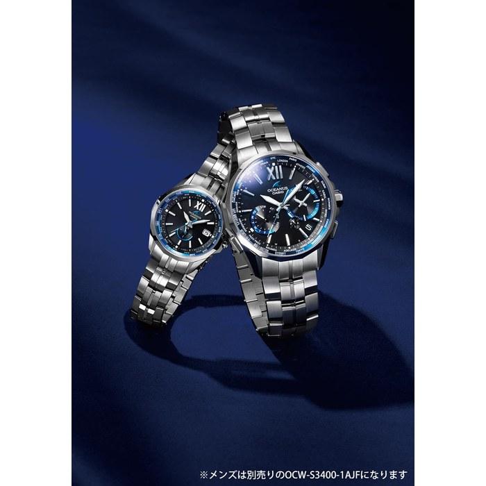 [Casio] Oceanus Manta Radio Solar Watch OCW-S340-1AJF (Silver/Black)