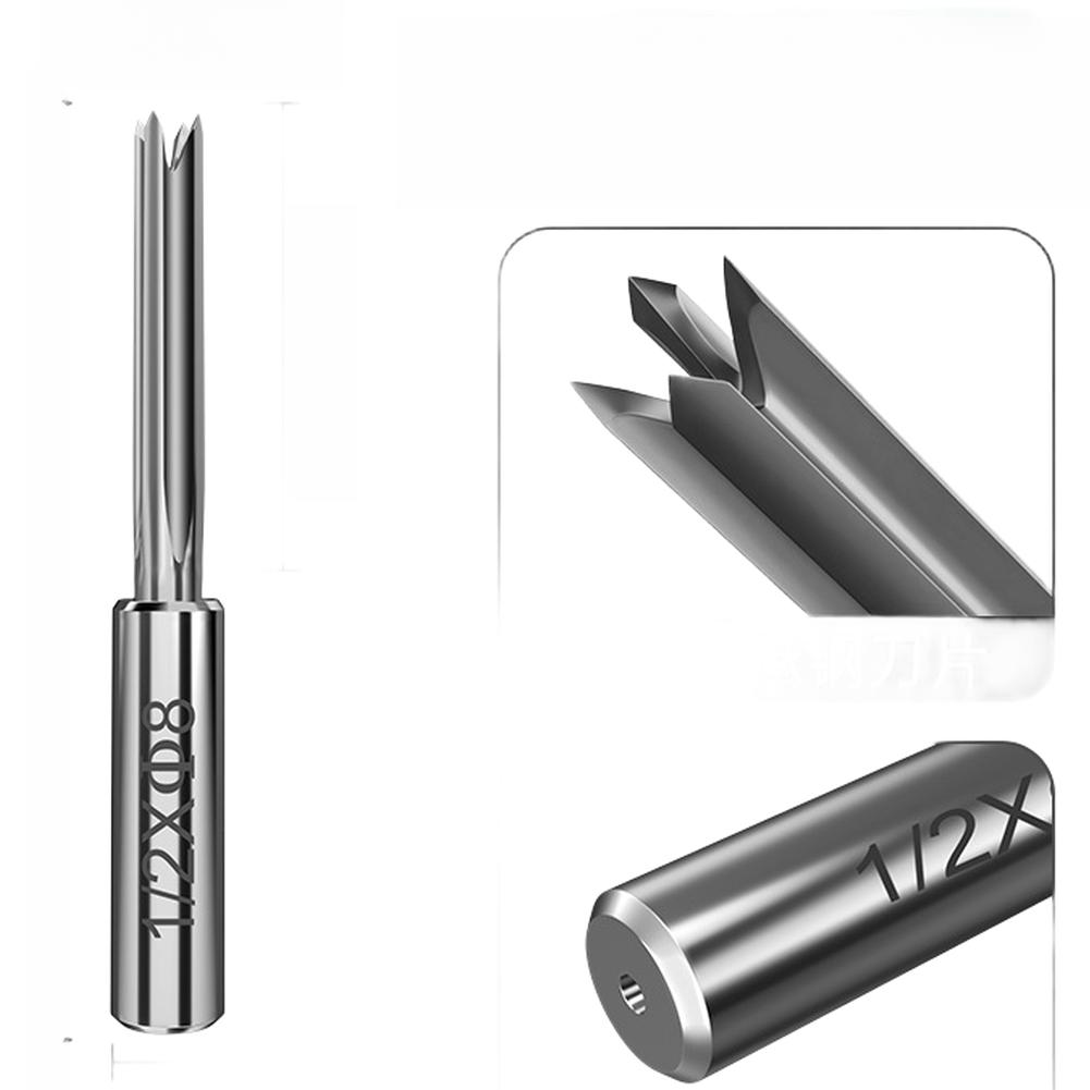High-Speed Steel Hole Opener For Metal Stainless Steel Woodworking 1 Flute Drill Bit Tool Hole Opener For DIY Projects