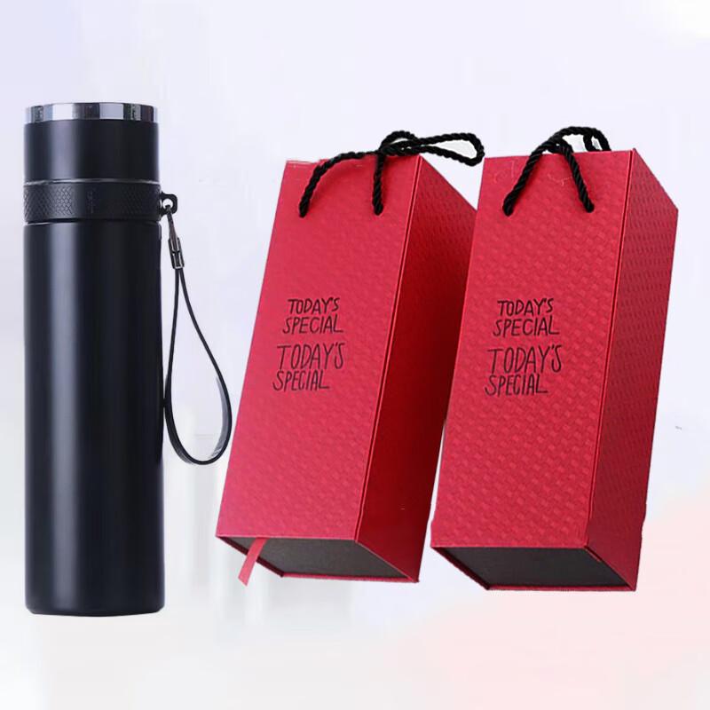 Shangqi One-Touch Insulated Glass Tumbler