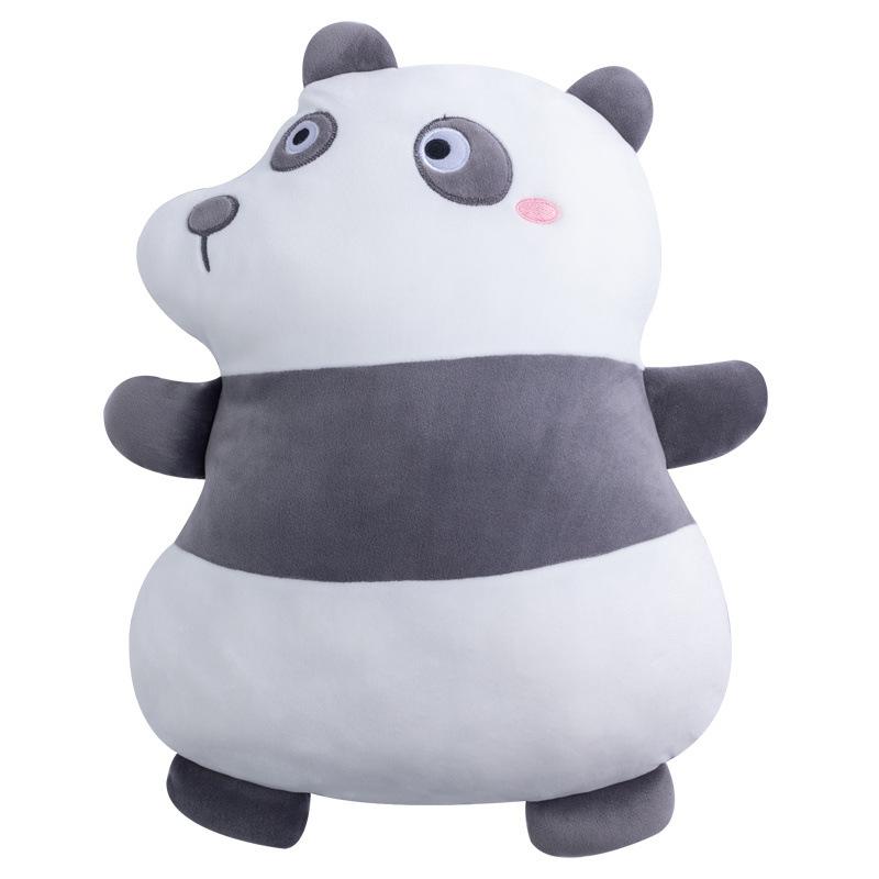 Cute Big Goose Yellow Duck Plush Toy Soft Cute Panda Elephant Pillow Blanket Practical Two-In-One Small Blanket