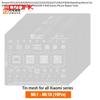 Amaoe MI:10/2/3/17/8/9/11/12/13/14/15/16 BGA Reballing Stencil for SM7150 RAM SM8150 CPU XIAOMI 9 K20 Series Phone Repair Tools