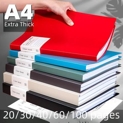A4 Multi-layer PP Folder: Music, Test Paper, and Archive Storage Book