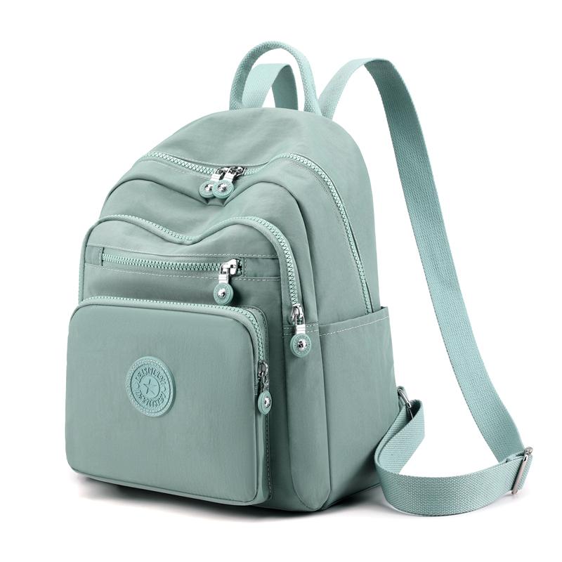 Damski plecak podróżny Nylonowy tornister Lekki plecak studencki o dużej pojemności