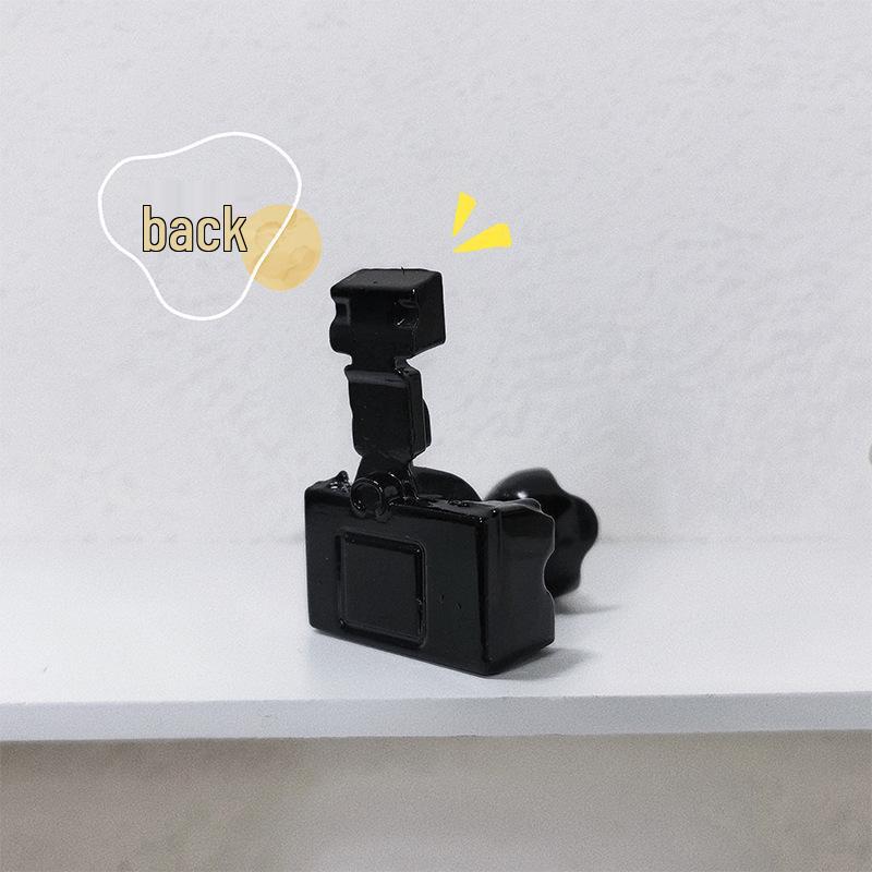 Miniature Food Play Scene Dollhouse Accessories - Mini DSLR Camera Model Ornament B136