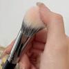 1 Stück Abgeschrägter Rougepinsel Ziegenhaar Verblendung Wangen Rouge Make-up Werkzeug, Foundation Pinsel, Concealer Pinsel, Konturpinsel, Bronzer Pinsel, Puderpinsel