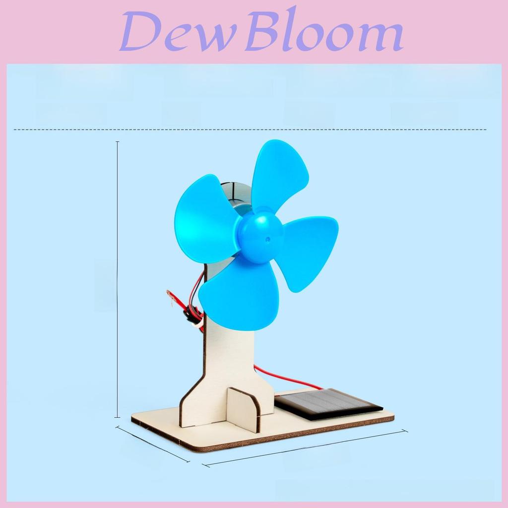 Childrens Solar Energy Science Kit With Diy Wind Fan For Physics Learning
