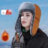 Earflap Winter Hats Fur Ski Hat Hot Winter Cap  Men Women