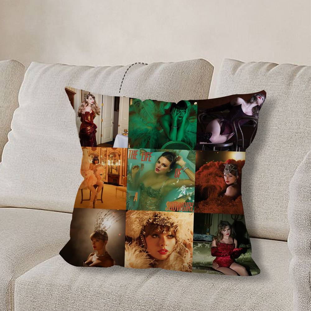 

The FateS of Ophelia W-WoodS Pillow Case Anti-dustmite Pillowcase Invisible zipper silky short plush Sofa cushion cover 30cmx30cm