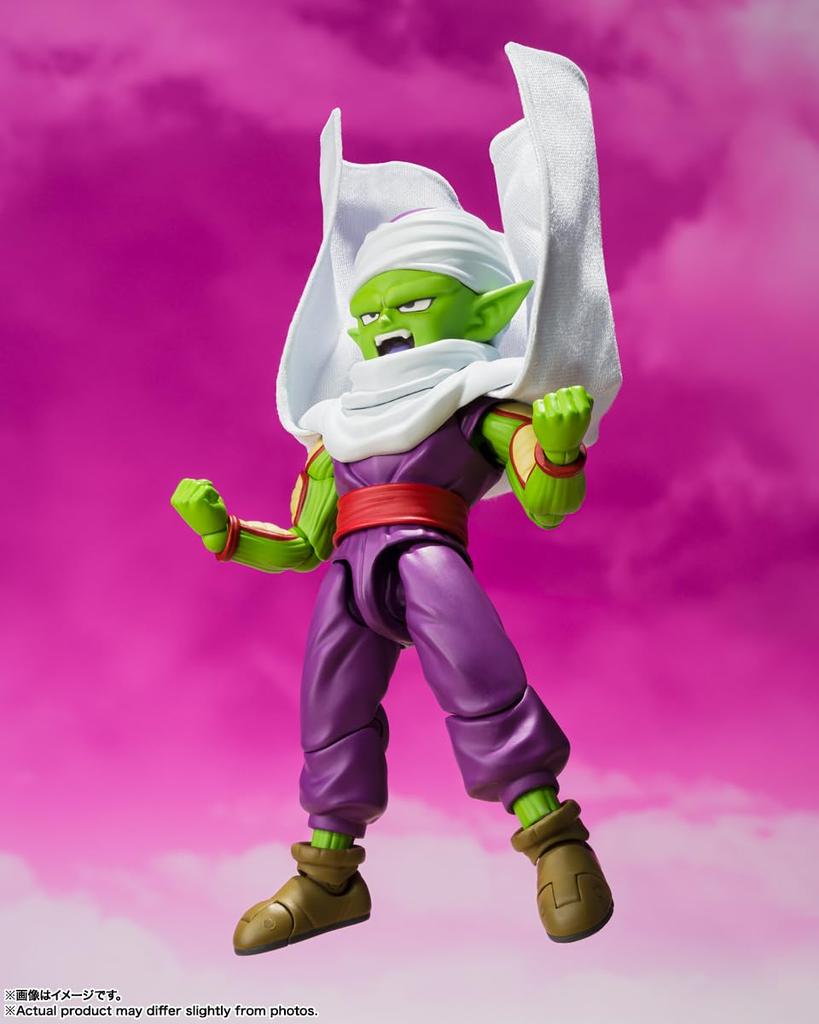 TAMASHII NATIONS Dragon Ball DAIMA Piccolo 85mm PVC ABC Painted Movable Figure S.H.Figuarts (Mini) -DAIMA- Approx. &