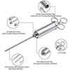 Meat Injector Syringe, Stainless Steel Marinade Flavor Injector Kit