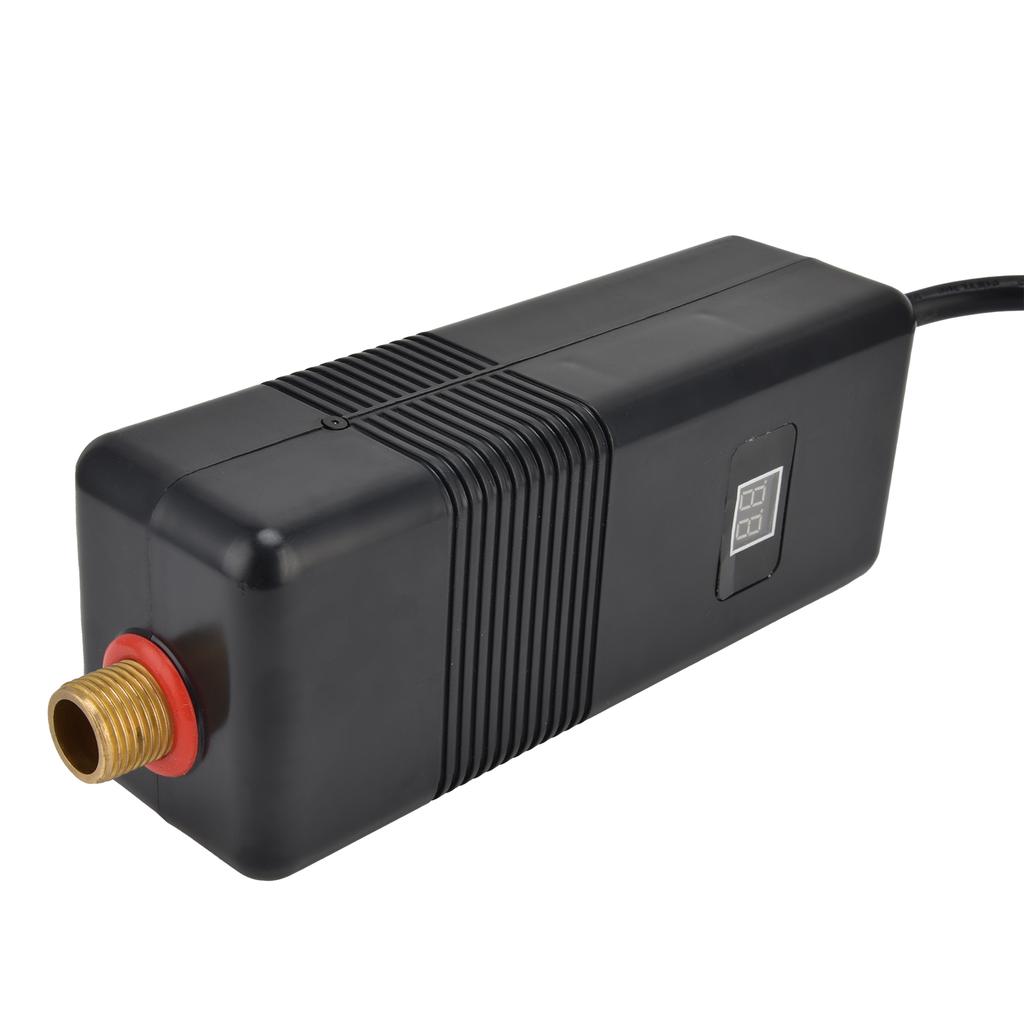 3500W Instant Water Heater Electric Heating Machine for Bathroom Kitchen RV Camping Black Heating Equipment Instant Water Heater