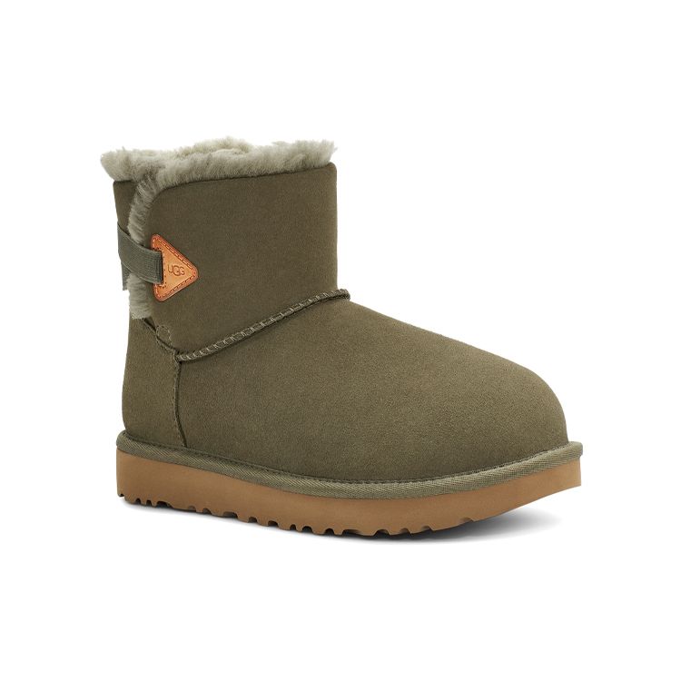 UGG Bailey Flex Short Snow Boots Women Boots Olive-Green 1127390-BTOL