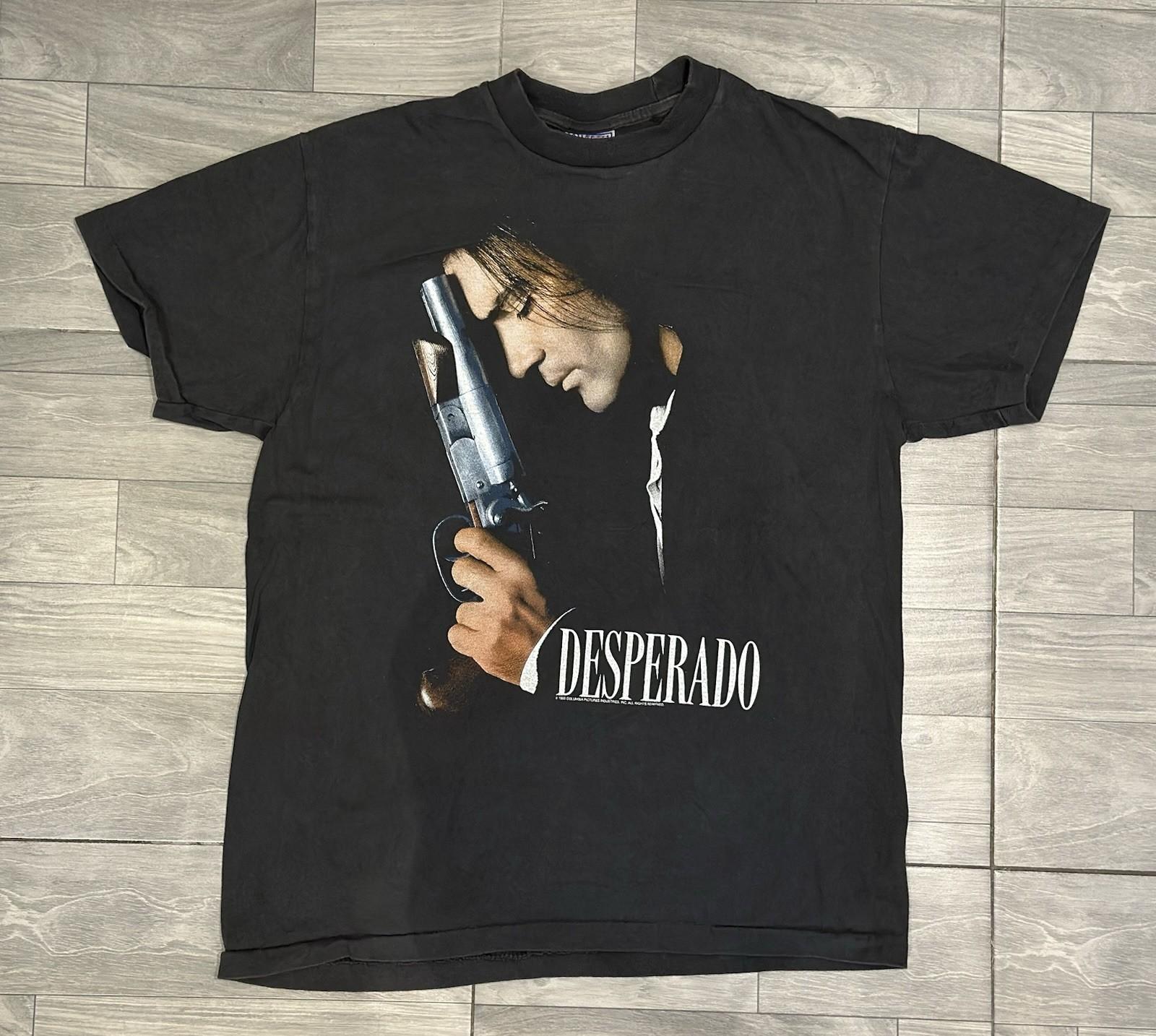 DESPERADO vintage 1995 MOVIE t shirt ANTONIO BANDARAS Unisex T-Shirt S