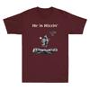 He Is Rizzin Funny Jesus Play Basketball Christian Religious Vintage Unisex Tshirt