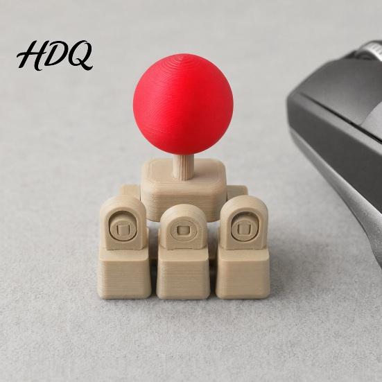 Arcade-Kampfspiel Zubehör Joystick Tastenkappe Tastaturaufsatz WASD Richtungstasten Mod