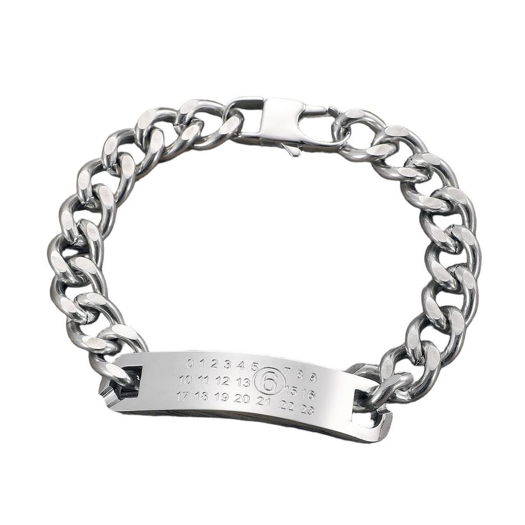 Mechanical Bear Heart Elastic Beaded Couple Bracelet - Stainless Steel Jewelry