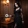 Halloween Candy Dish Scary Resin Ornament for Party Decorations and Treats