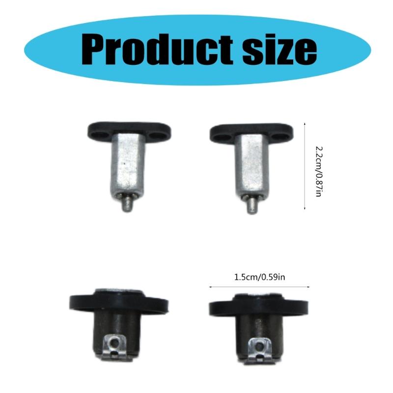 Precisions Crafted Metal Gimbals Shafts Front Rear Rotation Shafts for Mini Series Essential Drones Repair Part