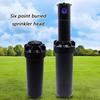 ABS Construction Gear Drive Rotor Sprinkler With 40° to 360° Sprayer Angles For Efficient Lawn Irrigation