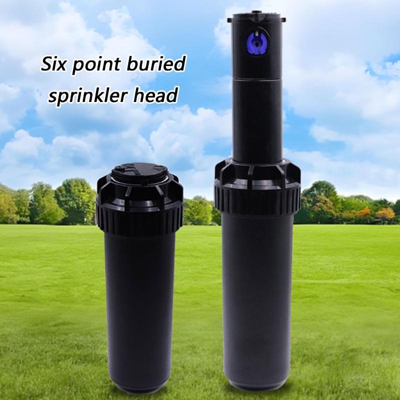 ABS Construction Gear Drive Rotor Sprinkler With 40° to 360° Sprayer Angles For Efficient Lawn Irrigation