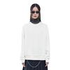 Li Ning Fitness Series Simple Solid Color Round Neck Pullover Sweatshirt Women Sweatshirt Champagne-White AWDU634-4