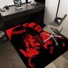 1PC Bloodshed Skull Carpet Office Rug Mat Home Decor Area Carpet Festival Gift Office Desk Chair Carpet Longlasting Material