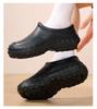 Non-Slip Waterproof Thick-Soled Oil-Resistant Slip-On Casual Rain Boots for Hotels and Restaurants