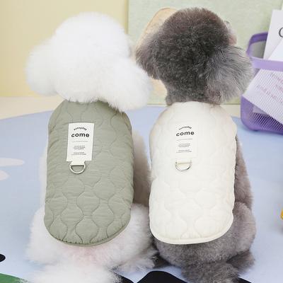 Kış Köpek Giysileri Açık Soğuk Geçirmez Sıcak Köpek Ceket Polar Pamuk Astar ile Chihuahua Fransız Bulldog Köpek Giyim Ceket
