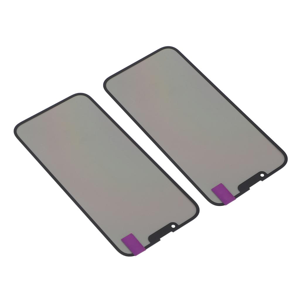 2PCS Front Outer Glass Screen Replacement with Repair Kit Smooth Touch Professional for IOS 13 Pro