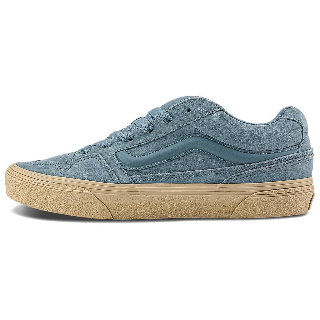 Vans Caldrone Comfortable Versatile Durable Low-Top Skate Shoes Men Sneaker Blue VN000CSPRV2