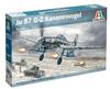Platz Italeri 1/72 WWII German Air Force Ju87 G-2 Kanonenvogel Anti-Tank Attack Aircraft Plastic Model Kit IT1466 (Airplane)