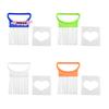 Stainless Steel Onion Cutter Holder Food Slicers Assistant Tomato Onion Slicer Holder Vegetables Cutting Fork Kitchen Gadgets