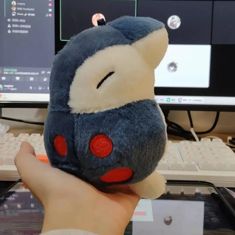 Latest 15Cm Anime Cyndaquil Plush Stuffed Animal Toys Plush Cute Room Decoration Dolls Plush Keychain Birthday Surprise Present