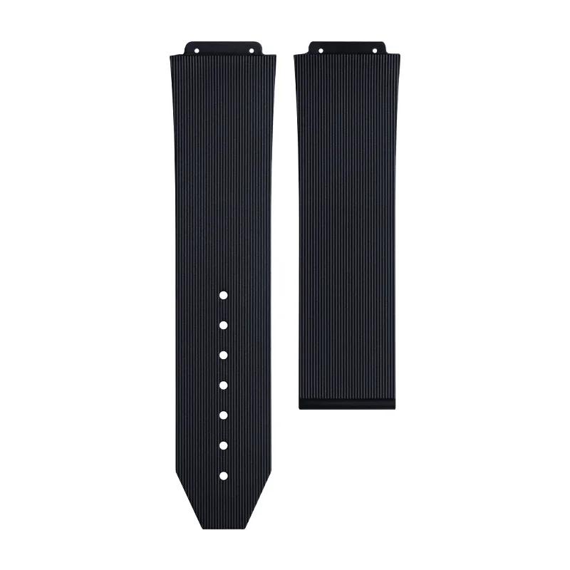 25x17mm Colorful Soft Rubber Watch Band For HUBLOT Strap For BIG BANG Series Waterproof Men's Watchband  Accessories Screwdriver