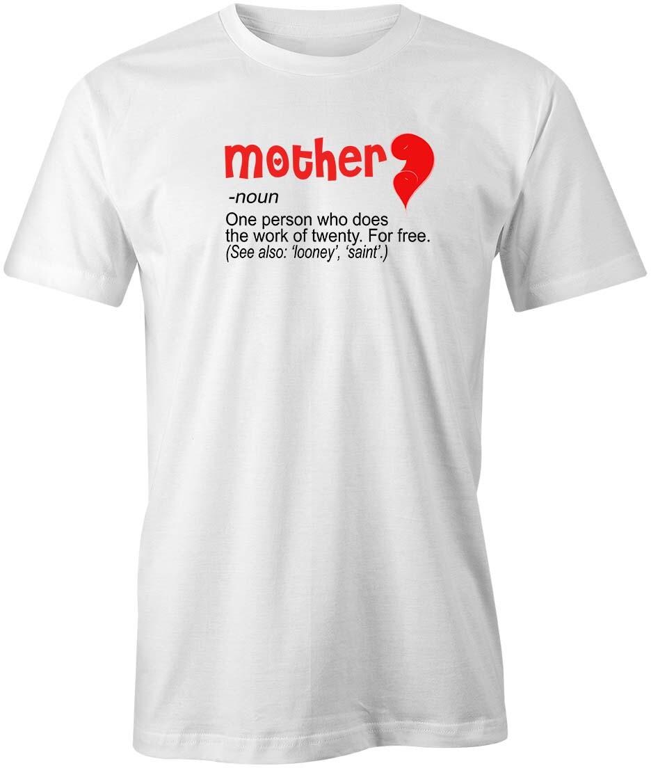 MOTHER NOUN TShirt Tee Short-Sleeved Cotton CLOTHING MOM S1WSA42 XXL