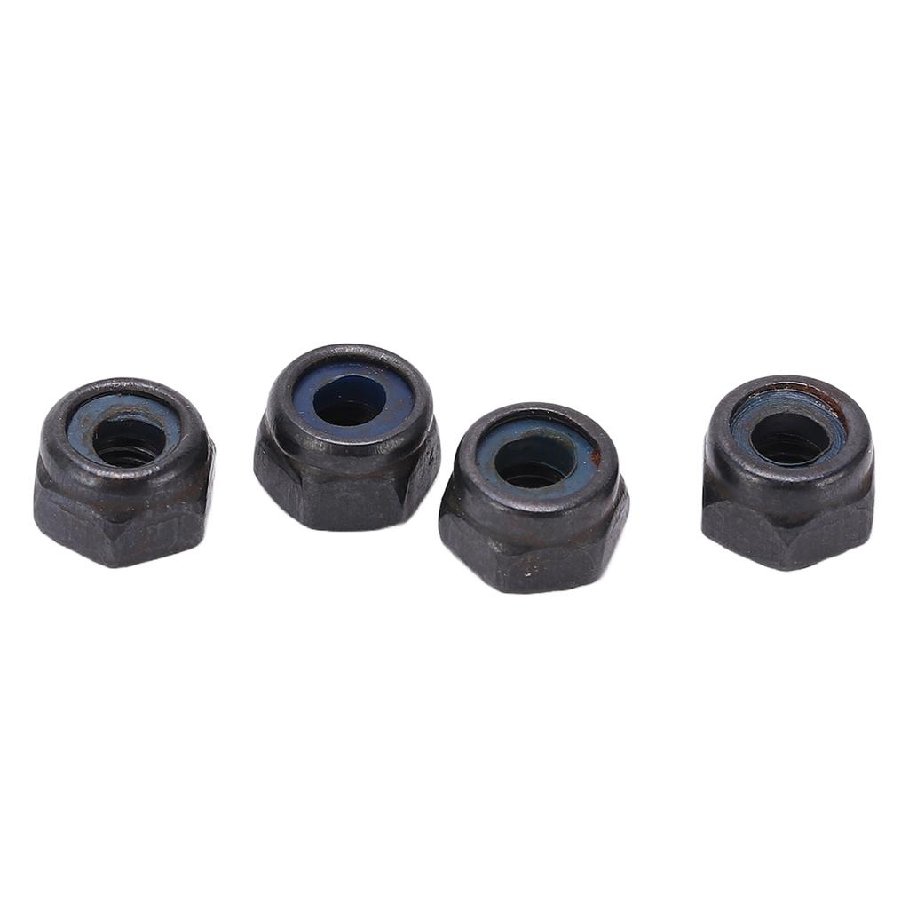 4PCS Aluminum Alloy M4 Locking Nut Antislip 4mm Locknut for Arrma for Senton 1 10 RC Car