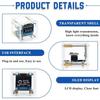 ESP8266 Digital Clock Kits Time Temperature Humidity DIY Clock Soldering Kit  Desktop Decoration