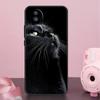 Black Cat Staring Eyes Case For Honor Magic 6 Pro 5 Lite 50 70 90 Lite X7 X8 X9 X6a X7a X8a X9a X8b X9b Back Cover