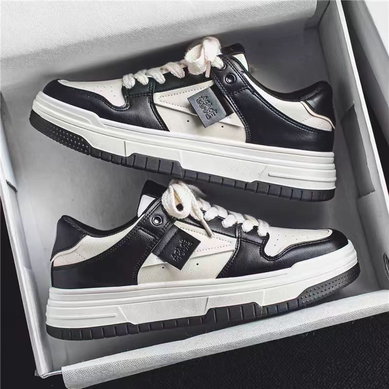 

Обувь для скейтбординга мужская повседневная модная обувь модный бренд черно-белая панда нишевый дизайн sense оригинальная обувь для скейтбординга сверхлегкая толстая подошва 39