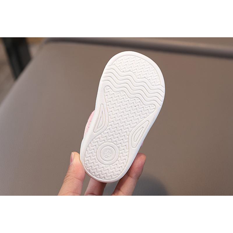 Summer new baby shoes 1-2 years old girls' closed-toe hollow-out sandals boys' breathable soft sole walking shoes