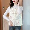 Vest 2025 Design Sense White Top Vest Outer Wear