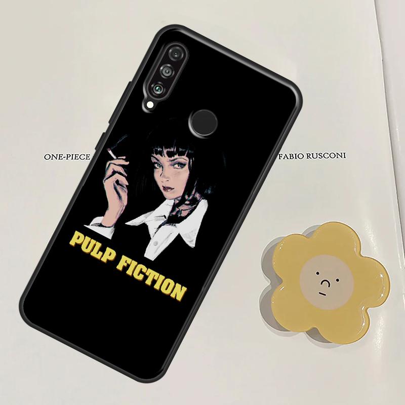 PULP FICTION For Huawei Nova Y91 Y60 Y70 Y90 Y61 3i 7i 8i 11i Nova 11 9 10 SE P20 P40 Lite P30 Pro Case